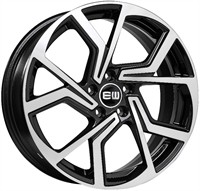Elite Wheels Cyclone Black Polished 18"
             EW442468