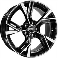 Elite Wheels Elite Thoth Black & Polished 19"
             EW474411