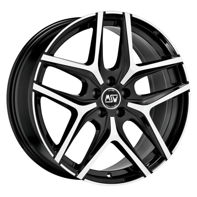 MSW msw 40 gloss black full polished 17"
             W19327004T56