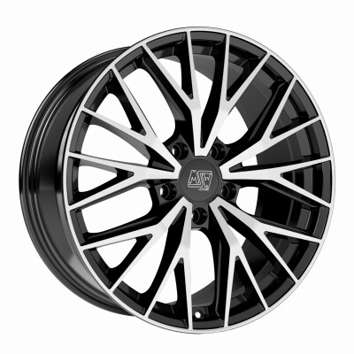 MSW msw 44 gloss black full polished 20"
             W19417500T56