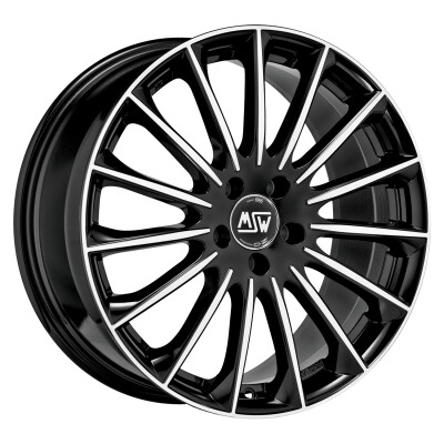 MSW msw 30 gloss black full polished 19"
             W19306504T56