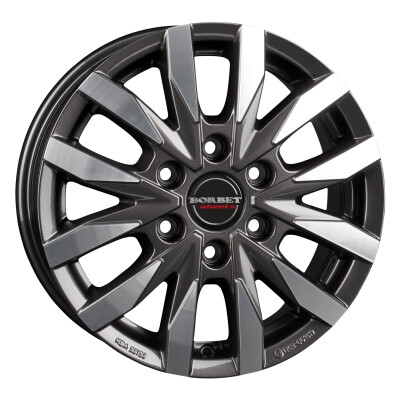 Borbet cw6 mistral anthracite glossy polished 18"
             CW6758471306841BMAGP